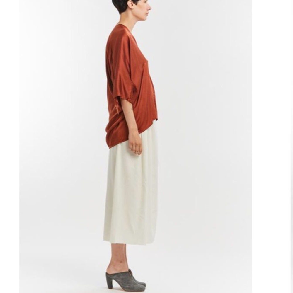 Miranda Bennett Muse Top in silk charmeuse